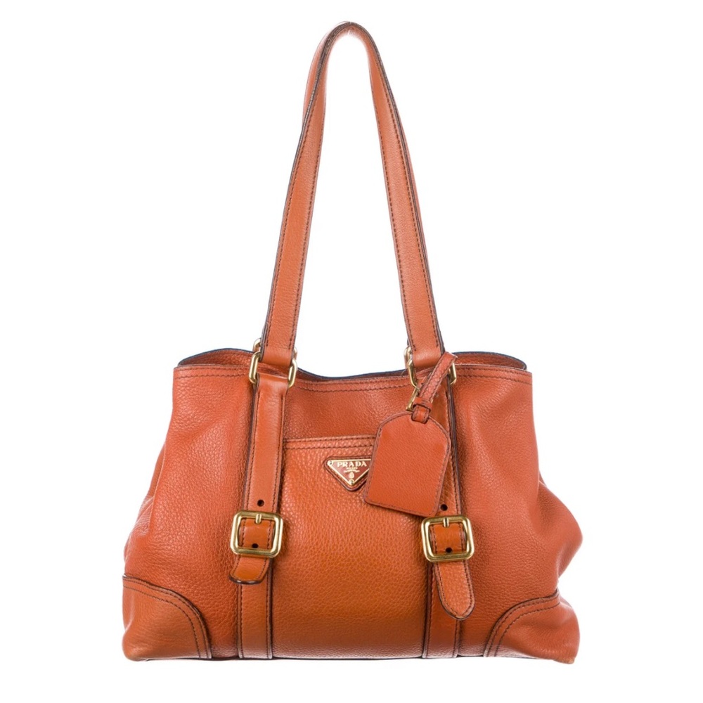 PRADA Vitello Daino Tote Bag